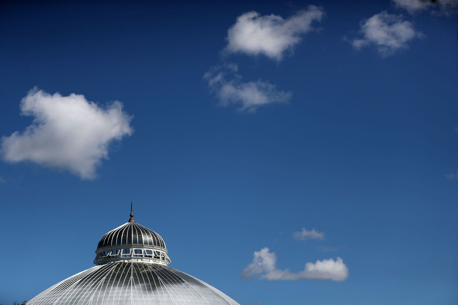 Clouds with the dome